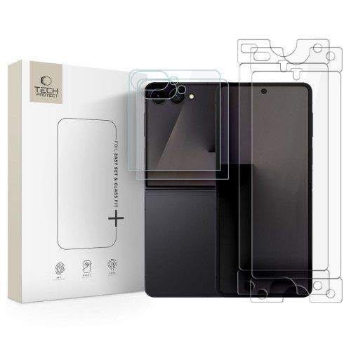 Tech-Protect Set 4in1 2x Glass + 2x Film Samsung Galaxy Z Flip 7/8