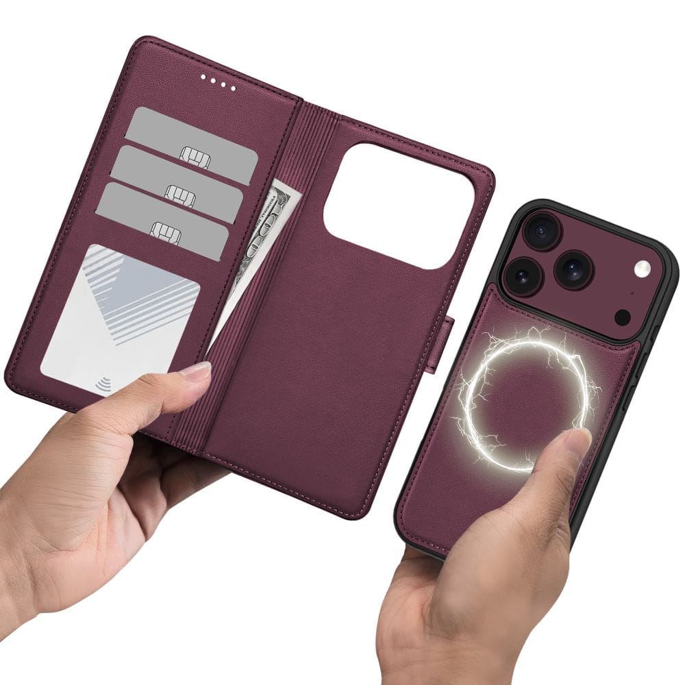 Θήκη Tech-Protect Wallet Magsafe Mulberry iPhone 18 Pro Max/17 Pro Max ΘΗΚΕΣ Tech-Protect Θήκη Tech-Protect Wallet Magsafe Mulberry iPhone 18 Pro Max/17 Pro Max - Image 7